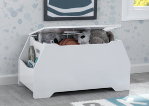 YourPick: Bianca White (130) 1-Signature Toy Box w/ Book Storage