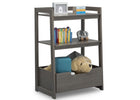 Delta Children Crafted Limestone (1334) Gateway Small Laddershelf (W101452) 8-Small Ladder Shelf - toddler bundle