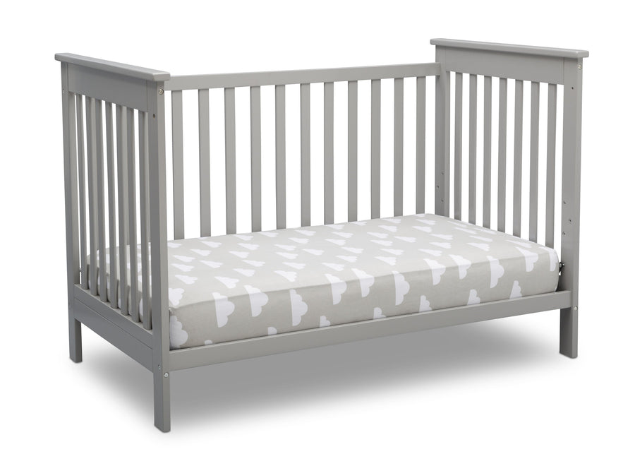 Delta Children Grey (026) Adley 3-in-1 Crib (W102130) Daybed a5a 6-Adley 3-in-1 Convertible Crib