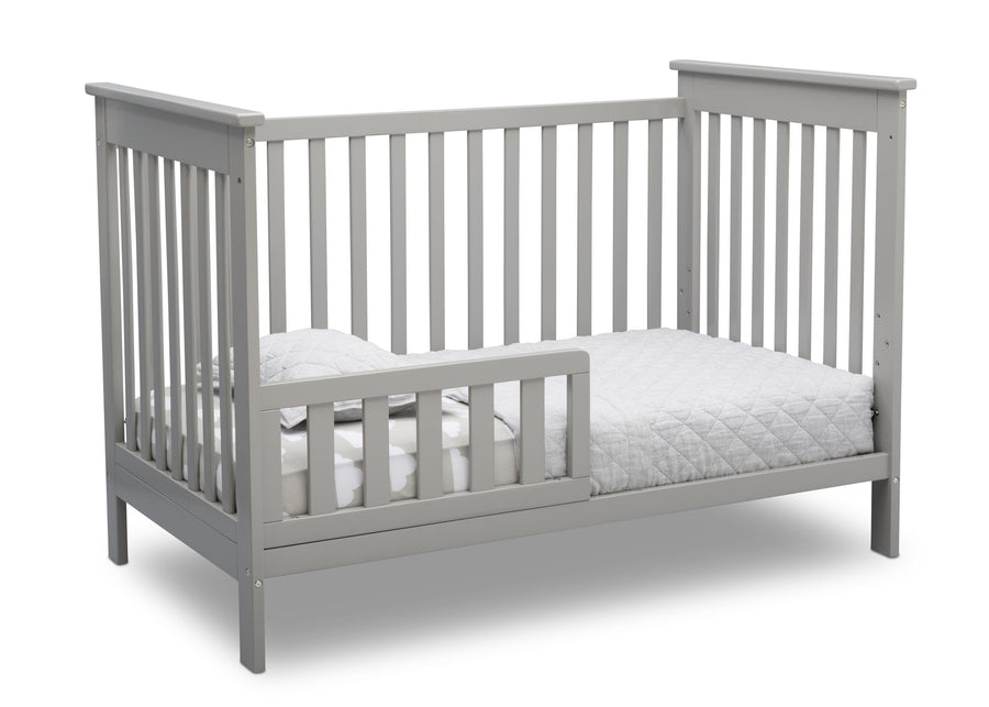 Delta Children Grey (026) Adley 3-in-1 Crib (W102130) Toddler Bed a4a 5-Adley 3-in-1 Convertible Crib