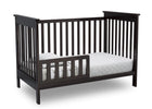 Delta Children Dark Chocolate (207) Adley 3-in-1 Crib (W102130) Toddler Bed c4c 18-Adley 3-in-1 Convertible Crib