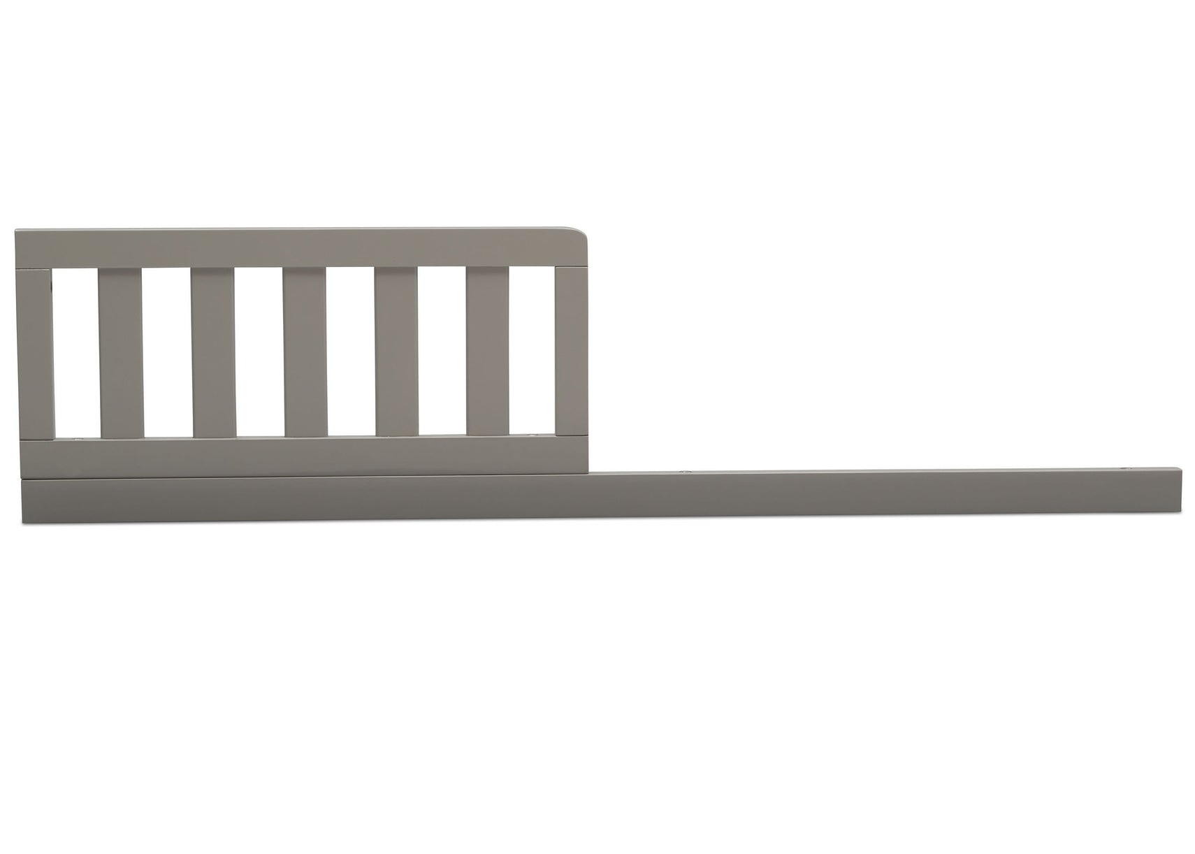 Delta Children Grey (026) Daybed/Toddler Guardrail Kit (W102725), Toddler Bed Front View, a1a
