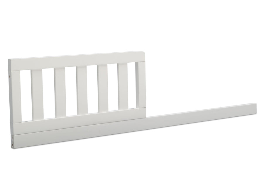 Delta Children Bianca White (130) Daybed/Toddler Guardrail Kit (W102725), Toddler Bed Rail Right Facing, b2b 4-Daybed/Toddler Guardrail Kit (W102725)