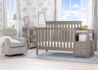 Textured Pebble Grey (1341) W103160-1341 1-Mason Convertible Baby Crib N Changer