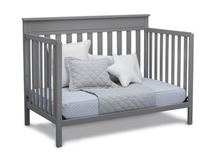 Delta Children Grey (026) Kingswood 4-in-1 Convertible Baby Crib Day Bed Silo View 6-Kingswood 4-in-1 Convertible Baby Crib