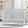 Kingswood 4 in 1 Convertible Baby Crib Bianca White 130 14-Kingswood 4-in-1 Convertible Baby Crib