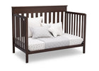 Delta Children Walnut Espresso (1324) Kingswood 4-in-1 Convertible Baby Crib Day Bed Silo View 18-Kingswood 4-in-1 Convertible Baby Crib