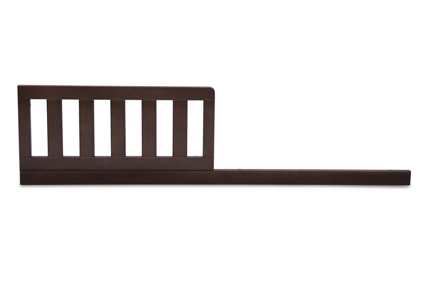 Delta Children Walnut Espresso (1324) Daybed/Toddler Guardrail Kit W103725 Front View