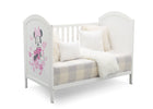 Disney Bianca White with Minnie Mouse(1302) Minnie Mouse 4-in-1 Convertible Crib by Delta Children, Sofa Silo View 6-Minnie Mouse 4-in-1 Convertible Crib