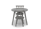 Grey (026) 5-Homestead Table and Chair Set (2 Chairs Included)