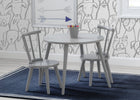 Grey (026) 1-Homestead Table and Chair Set (2 Chairs Included)