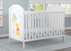 Delta Children Bianca White with Pooh (1301) 4-in-1 Convertible Crib, Righ angle room View 2-Winnie The Pooh 4-in-1 Convertible Crib