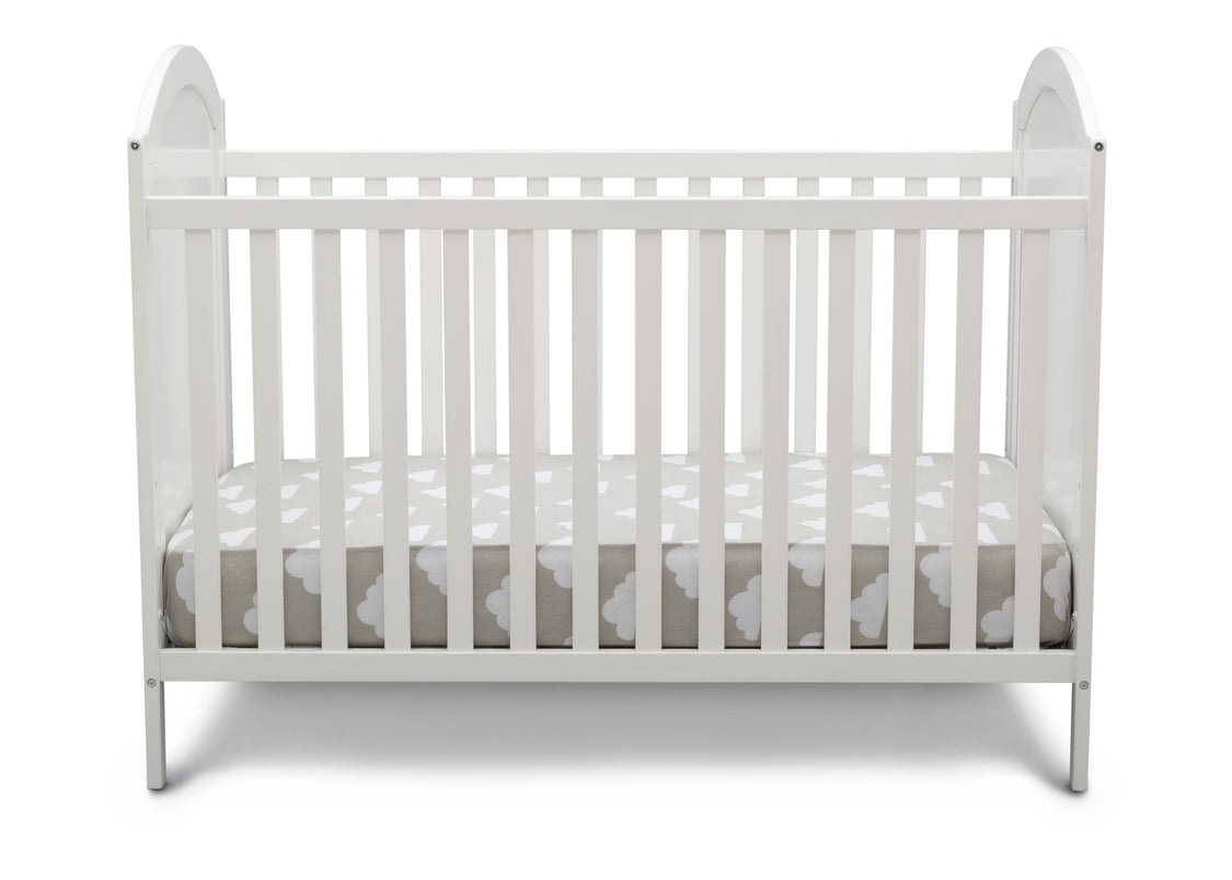 Delta Children Bianca White with Pooh (1301) 4-in-1 Convertible Crib