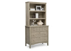 Textured Limestone (1340) 7-Farmhouse 3 Drawer Dresser with Changing Top