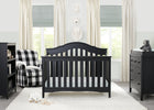 Delta Children Textured Midnight Grey (1347) Farmhouse 3 Drawer Dresser with Changing Top 17-Farmhouse 3 Drawer Dresser with Changing Top