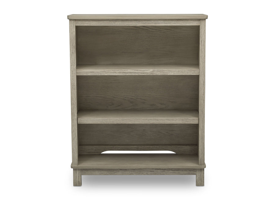 Delta Children Textured Limestone (1340) Farmhouse Bookcase/Hutch, Front Silo View 4-Farmhouse Bookcase