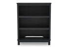Delta Children Textured Midnight Grey (1347) Farmhouse Bookcase/Hutch, Front Silo View 8-Farmhouse Bookcase