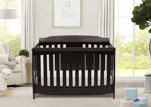 Dark Chocolate (207) 2-Westminster 6-in-1 Convertible Crib