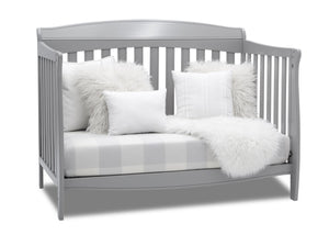 Delta Children Grey (026) Colton 6-in-1 Convertible Crib, Right Sofa Silo View 7-Colton 6-in-1 Convertible Crib
