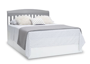 Delta Children Grey (026) Colton 6-in-1 Convertible Crib, Right Full Bed with Headboard Silo View 8-Colton 6-in-1 Convertible Crib