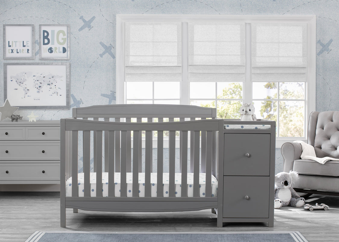 Mason Convertible 6-in-1 Crib and Changer