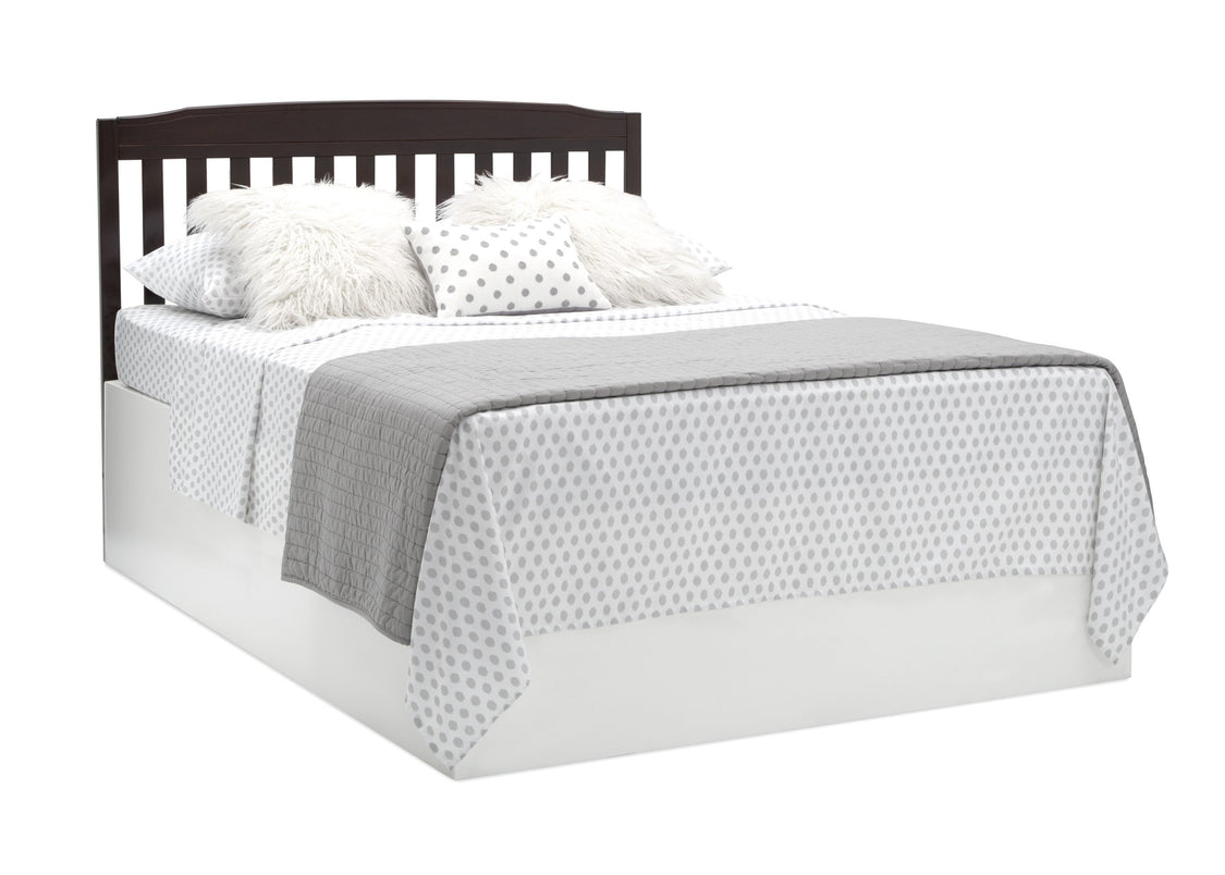 Mason Convertible 6-in-1 Crib and Changer Dark Chocolate (207)