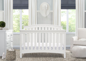 Bianca White (130) 0-Waverly 6-in-1 Convertible Crib