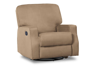 Delta Children Beige (276) Caleb Nursery Recliner Glider Swivel Chair (W1520210C), Silo Side, a2a  0-Caleb Nursery Recliner Glider Swivel Chair