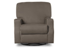 Delta Children Graphite with Dove Grey (944) Caleb Nursery Recliner Glider Swivel Chair (W1520210C), Silo Front, c3c  8-Caleb Nursery Recliner Glider Swivel Chair