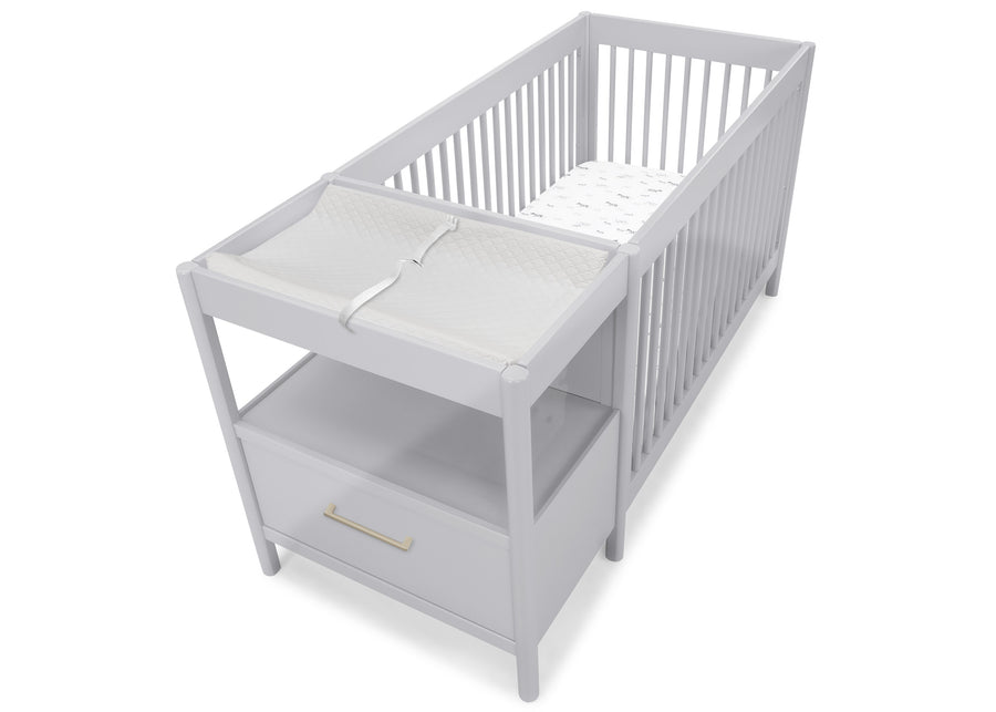 No Color (NO) 4-Changing Pad and Cover for Crib and Changer
