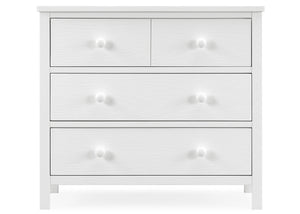 Textured White (1349) 22-Sweet Beginnings 3 Drawer Dresser