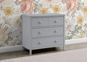 Textured Grey (1450) 1-Sweet Beginnings 3 Drawer Dresser