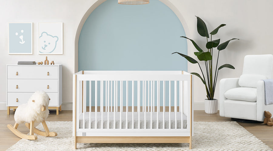 babyGap Tate 4-in-1 Bianca White Natural Nursery Set 1-babyGap Tate Collection