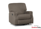 Delta Children Graphite with Dove Welt (944) Charlie Nursery Recliner Swivel Glider Chair W2520210C, With Seal, c5c 11-Charlie Nursery Recliner Swivel Glider Chair