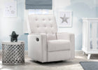 Delta Children Linen (150) Garrison Nursery Glider Swivel Recliner, Room View 1-Garrison Nursery Glider Swivel Recliner Featuring LiveSmart Fabric by Culp