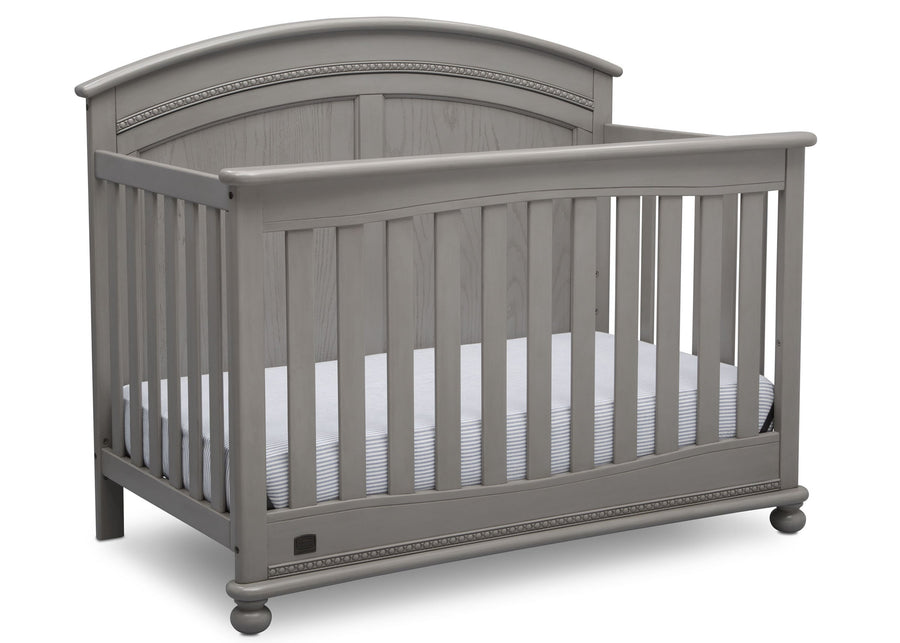 Simmons Kids Storm (161) Ainsworth 4-in-1 Convertible Crib (W337250), Right Facing, b3b 12-Ainsworth 4-in-1 Convertible Crib