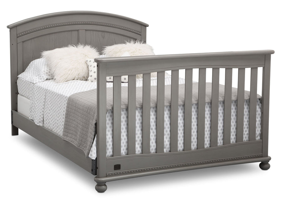 Simmons Kids Storm (161) Ainsworth 4-in-1 Convertible Crib (W337250), Full Bed Conversion, b6b 11-Ainsworth 4-in-1 Convertible Crib