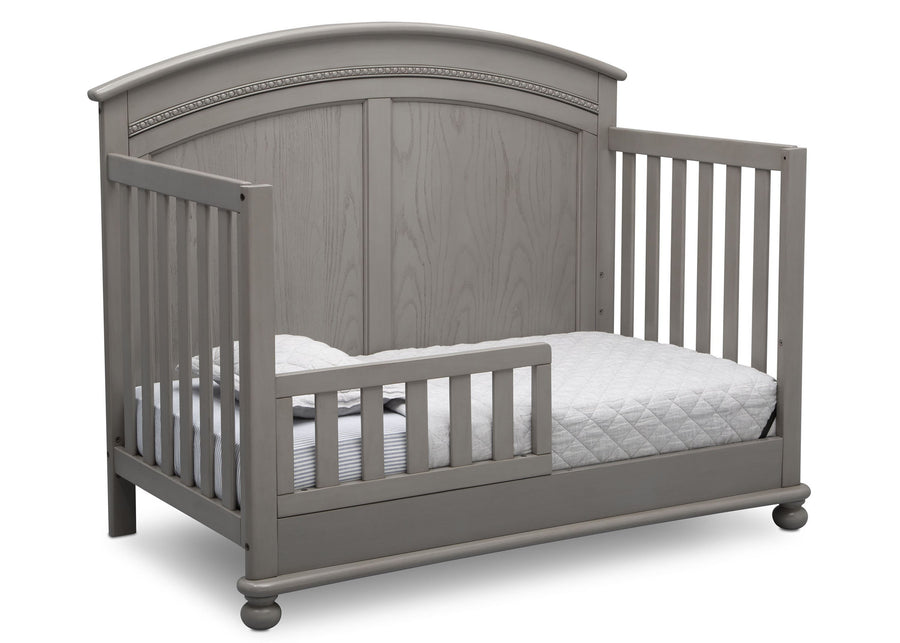 Simmons Kids Storm (161) Ainsworth 4-in-1 Convertible Crib (W337250), Toddler Bed Conversion, b4b 9-Ainsworth 4-in-1 Convertible Crib