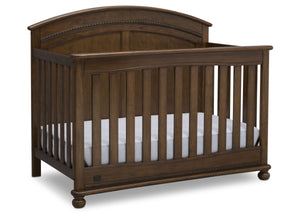 Simmons Kids Antique Chestnut (2100) Ainsworth 4-in-1 Convertible Crib (W337250), Right Facing, c3c 14-Ainsworth 4-in-1 Convertible Crib