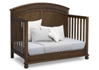 Simmons Kids Antique Chestnut (2100) Ainsworth 4-in-1 Convertible Crib (W337250), Day Bed Conversion, c5c 16-Ainsworth 4-in-1 Convertible Crib