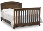 Simmons Kids Antique Chestnut (2100) Ainsworth 4-in-1 Convertible Crib (W337250), Full Bed Conversion, c6c 17-Ainsworth 4-in-1 Convertible Crib