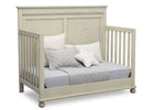 Delta Children Antique White (122) Fontana 4-in-1 Convertible Crib (W337350) Day Bed Conversion, a5a 6-Fontana 4-in-1 Convertible Crib