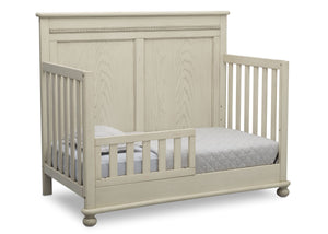 Delta Children Antique White (122) Fontana 4-in-1 Convertible Crib (W337350) Toddler Bed Conversion, a4a 7-Fontana 4-in-1 Convertible Crib