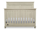Delta Children Antique White (122) Fontana 4-in-1 Convertible Crib (W337350) Front Facing Silo, a2a 3-Fontana 4-in-1 Convertible Crib
