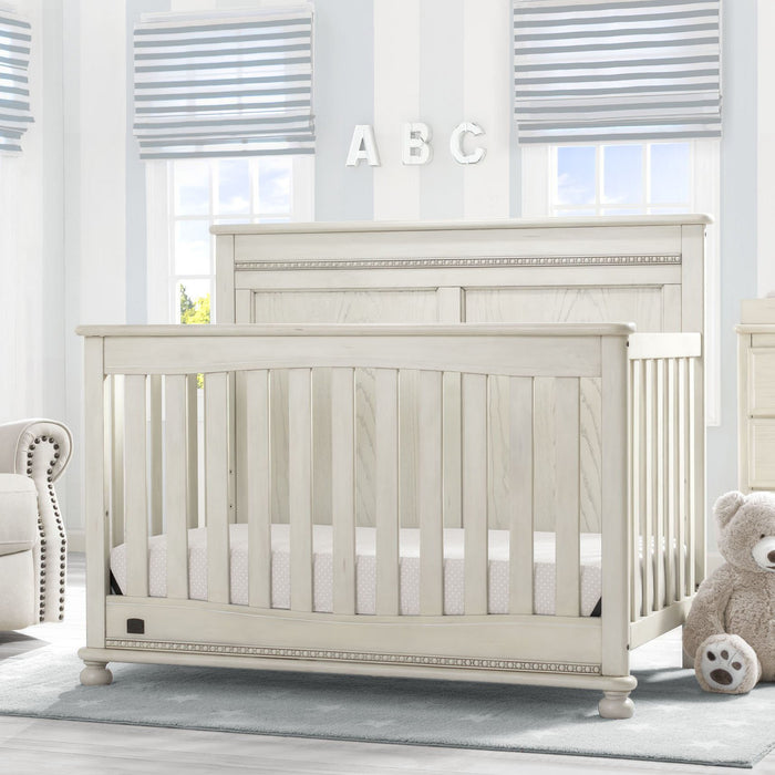 Delta Children Antique White (122) Fontana 4-in-1 Convertible Crib 2-Fontana 4-in-1 Convertible Crib