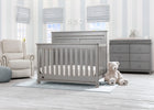Delta Children Storm (161) Fontana 4-in-1 Convertible Crib (W337350) Room View, b1b 9-Fontana 4-in-1 Convertible Crib