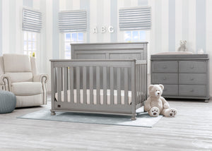 Delta Children Storm (161) Fontana 4-in-1 Convertible Crib (W337350) Room View, b1b 11-Fontana 4-in-1 Convertible Crib