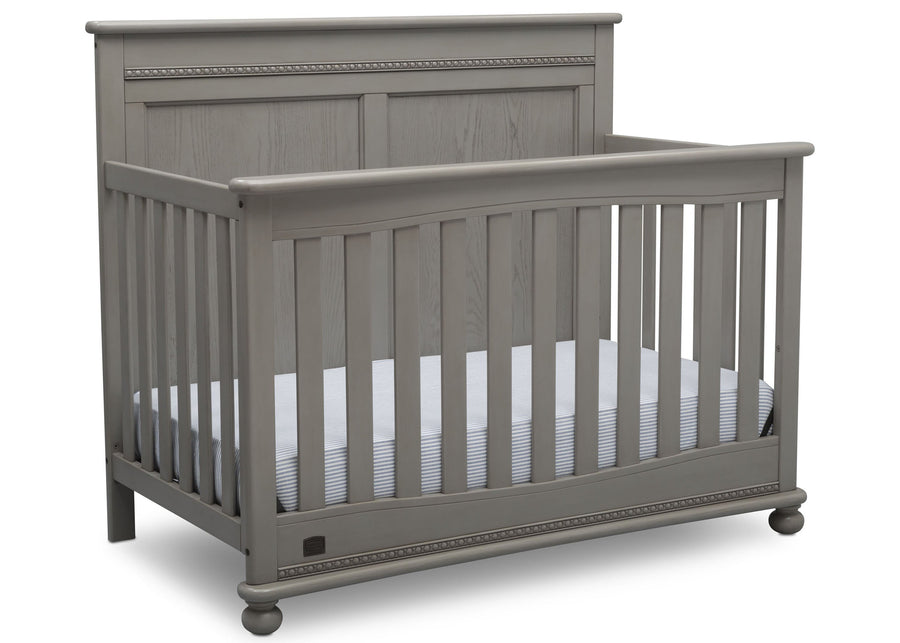 Delta Children Storm (161) Fontana 4-in-1 Convertible Crib (W337350) Right Facing Silo, b3b 11-Fontana 4-in-1 Convertible Crib