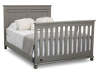 Delta Children Storm (161) Fontana 4-in-1 Convertible Crib (W337350) Full Bed Conversion, b6b 14-Fontana 4-in-1 Convertible Crib