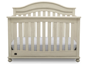 Delta Children Antique White (122) Bristol 4-in-1 Convertible Crib (W337450) Front Facing Silo, a2a 4-Bristol 4-in-1 Convertible Crib